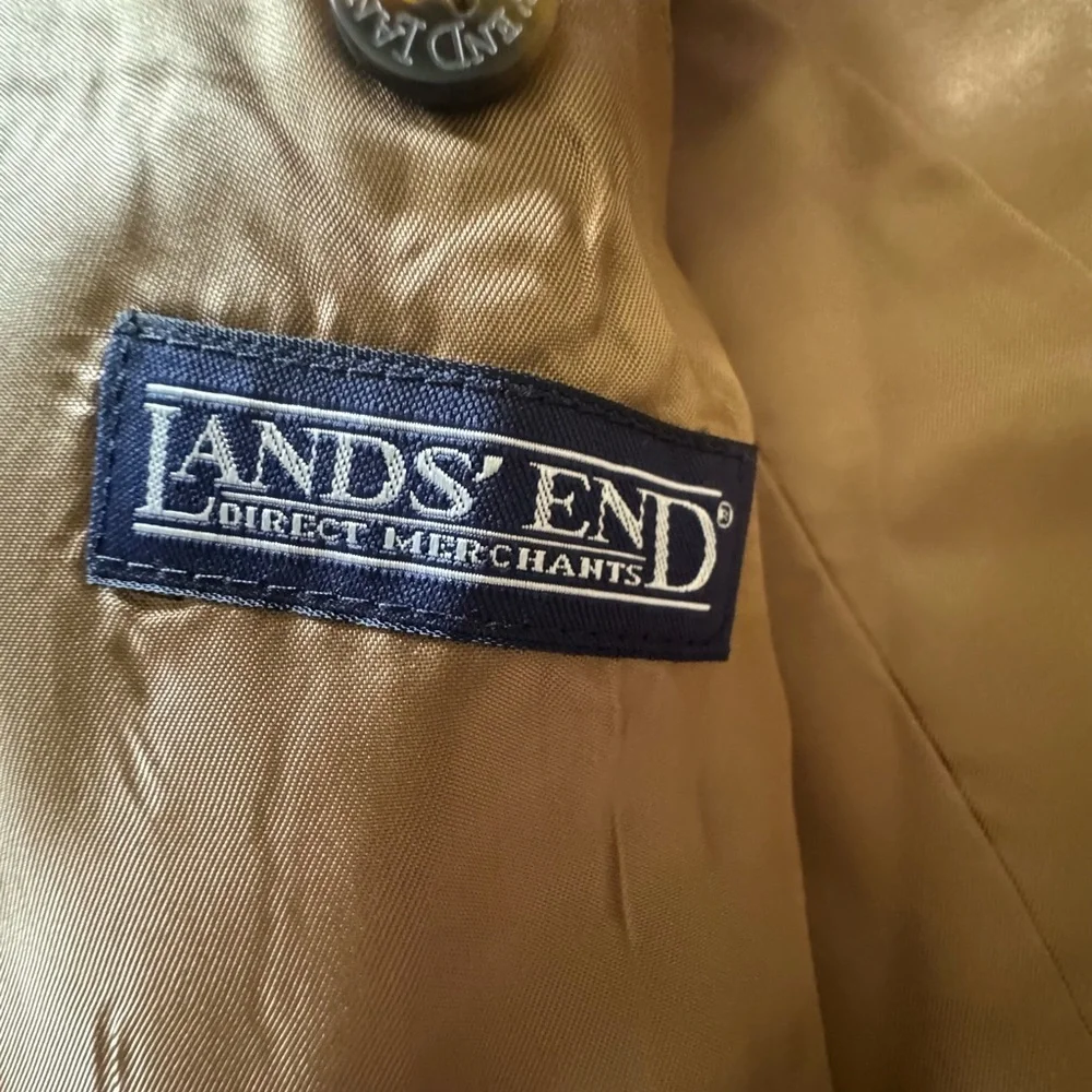 Lands' End Men's Tan Blazer